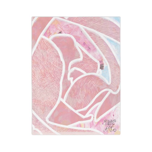 Rosa ellizzy coperta - rosa,