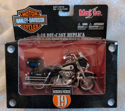Maisto diecast harley - 1:18,