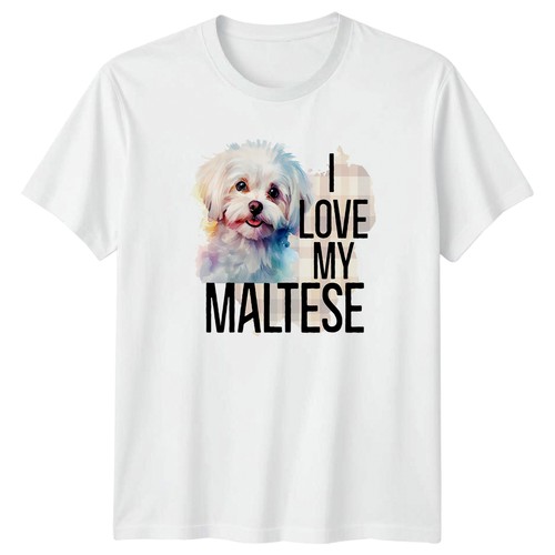 Maglietta love maltese - love,