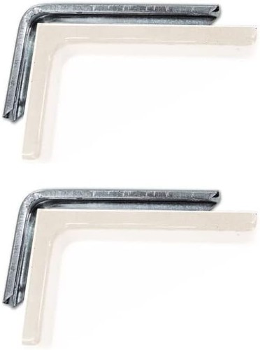 Coppia staffe reggimensola - coppia,