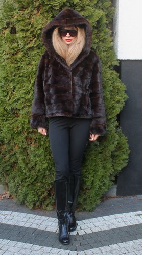 Cappotto pelliccia visone
