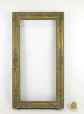 CORNICE DORATA PER QUADRI CORNICE ANTICA STILE BAROCCO RETTANGOLARE ORO S3