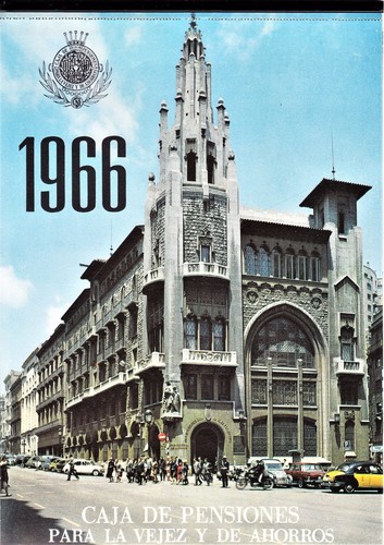 Almanaque 1966 calendario - almanaque,