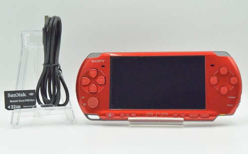 Sony psp 3000 radiant red - sony, psp-3000