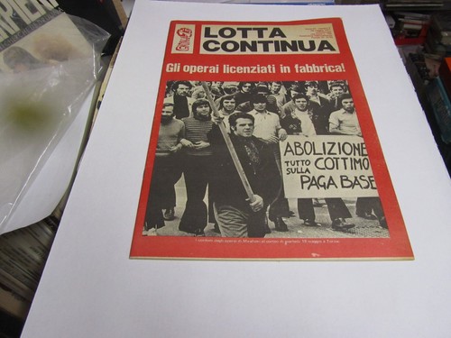Lotta continua anno - -, iii
