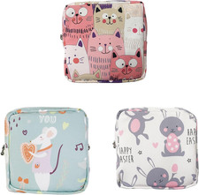 3 Pezzi Porta Assorbenti Da