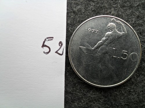Moneta lire italiane anno - italiane,