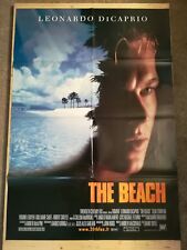 THE BEACH Locandina Film Originale 39x55" 2Sh Italiano DI CAPRIO DANNY BOYLE