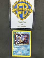 POKÉMON PROMO ROCKET PRERELEASE DARK GYARADOS HOLO 8/82 NM {ENG}