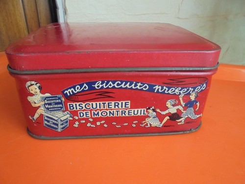 Ancienne boîte tôle - boîte,