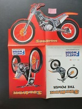 RARA BROCHURE PIEGHEVOLE MOTO