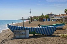 Fishing Boats Penoncillo Beach Torrox Costa del Sol Spain Photograph Picture