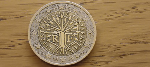 Moneta rara euro francia - moneta,