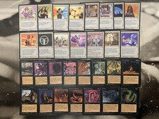 MTG - 1994 LEGGENDE ITA COMPLETE COMMON SET 75 CARDS NEAR MINT LEGENDS ITALY