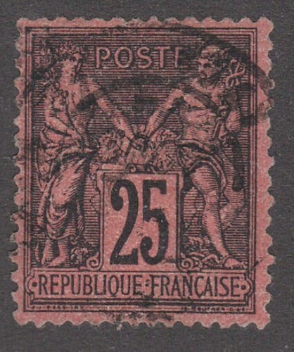 Francia 1877 usato pax - 1877-90, &