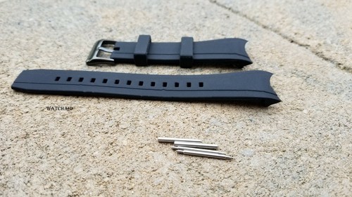 Cinturino gomma 23mm nero - 23mm,