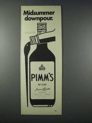 Pubblicità coppa pimm - pimm's, n.1