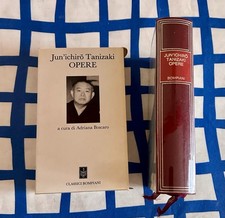 OPERE Tanizaki Jun'ichirō 1988 +PRIMA EDIZIONE+ Classici Bompiani -