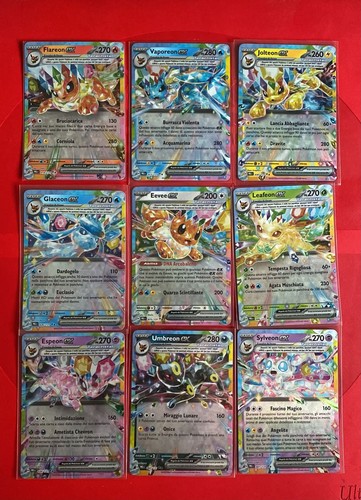 Lotto carte eevee umbreon - 9,