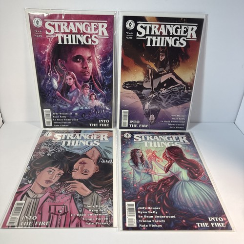 Stranger things into the - the, fire