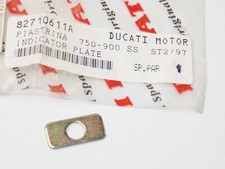82710611A Nuovo Originale Ducati 851 888 SS ST piastra piastrina specchietto