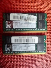 RAM DDR3 667 MHz  n. 2 Da 1 GB modelli KVR667D255/1 GB 1.8V Marca Kingston