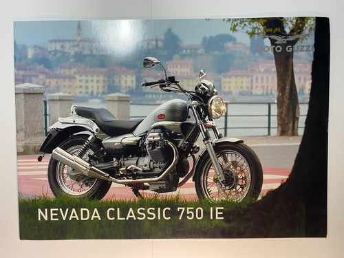 Depliant moto guzzi nevada - depliant,