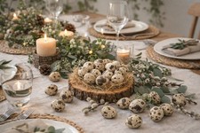 48 PZ uova di quaglia naturali