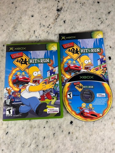 Simpson hit run xbox cib - run,