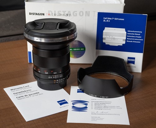 Zeiss distagon 21mm f2 8 - t*, f2.8