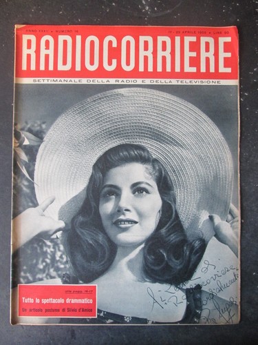 Radiocorriere 1955 silvia - radiocorriere,