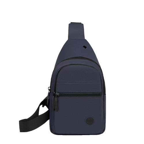 Zaino monospalla blu br03 - zaino,