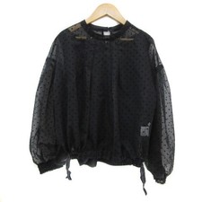 Camicetta e canotta Atout A Tout Sheer da donna nera taglia 38 M usata