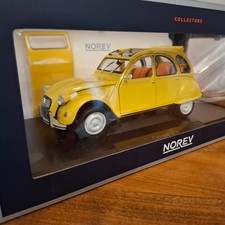 CITROEN 2CV 6 club jaune mimosa de 1979 NOREV 1/18e ref 181496