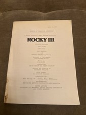 Rocky III Handbook Of