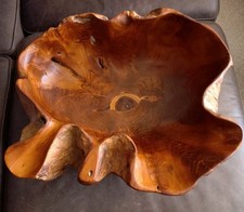 Ciotola in legno radice di
