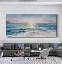 Paesaggio moderno 100% dipinto