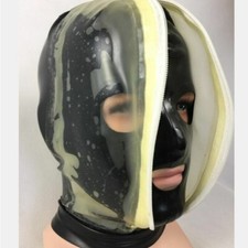 Maschera gomma cappuccio