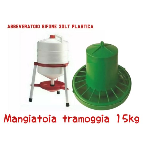 Mangiatoia tramoggia per - mangiatoia, kg