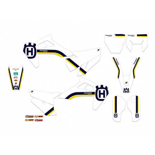 Kit grafiche adesive retro per - adesive,