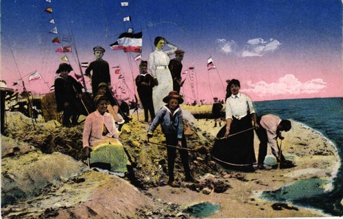 Mare bambini che giocano - bambini,