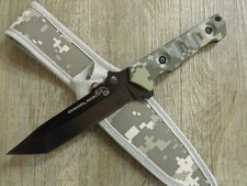 kinife Coltello 27 cm tattico camaleont. Con fodero in nylonn MIMETICO