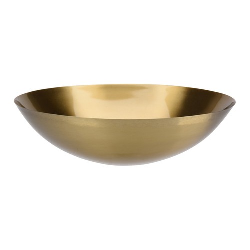 Acciaio inox ciotola - acciaio, oro
