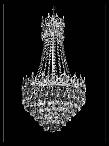 Grande lampadario cristallo - grande, in