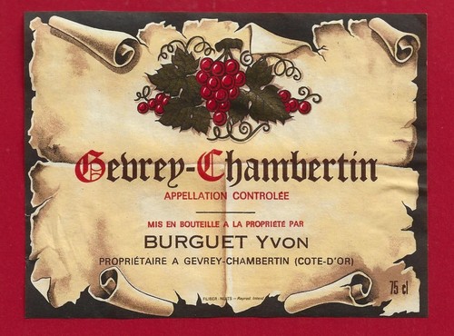 100 etiquette bourgogne - 86/100,