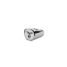 Anello Uomo SS LAZIO B-LR001XAS-22 Acciaio Inossidabile Misura 22