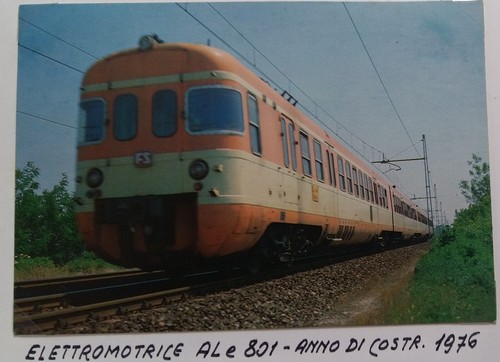 1984 cartolina ferrovie stato - cartolina,