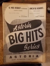 SPARTITO "IL MIO ROBOT" + "ANC'IO VORREI"