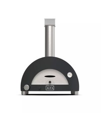 FORNO PIZZA A GAS ALFA "MODERNO" COLORE NERO 1 PIZZA