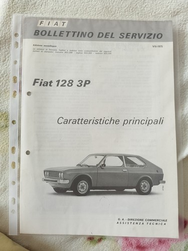 Bollettino del servizio fiat - servizio,